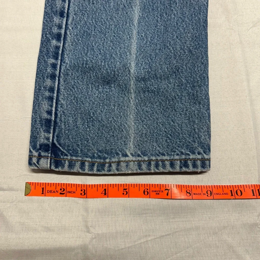 Vintage Levis 517 Bootcut Jeans Mens 34x32 Blue Medium Wash Denim Made in USA